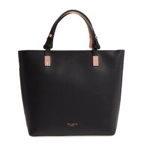 Ted Baker London Adjustable Handle Leather Tote